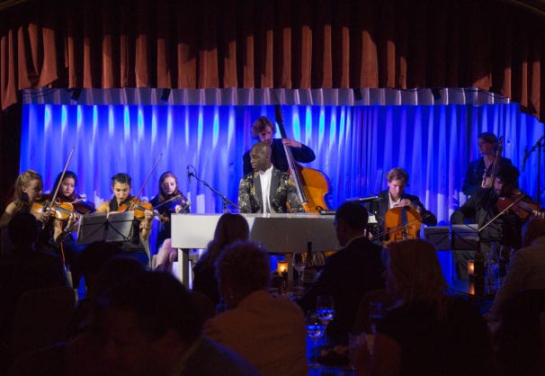 Okiem performs live at Quaglino's