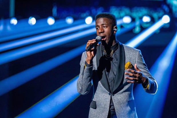 Jermain Jackman performs live at Quaglino's for Q Icons